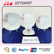 18 PCS / 19 PCS / 20PCS Chine Fournisseur Bone China Dinner Plate pour l&#39;utilisation de l&#39;hôtel